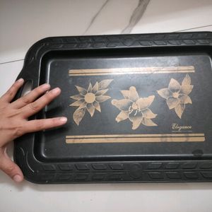 Black Tray Set Of 3