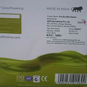 New Pack Biosoft Wax Heater