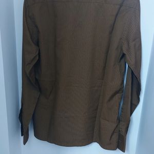 Campsvink Brown Formal Shirt