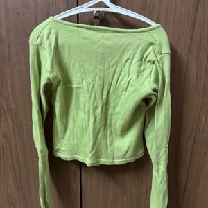 Corset Green Top