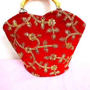 Jaipuri Embroidered Hand Bag