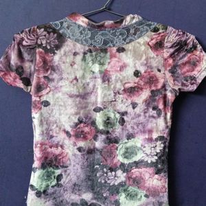 Floral Print Top