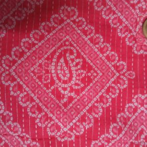 New Ajrak Print Kurti