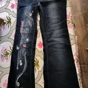 A Designer Blue Jeans