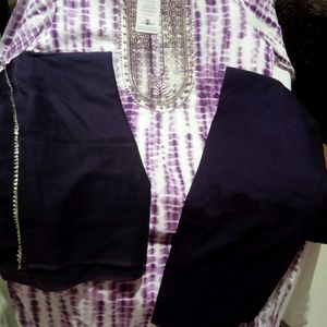 Kurti Pant With Dupatta Suits