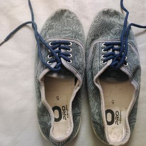 Women Blue Denim Casual Shoes