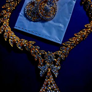 Sukhhi Jewellery Set Diamond Look