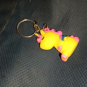 Unicorn Baby Keychain