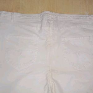 Surplus Branded White Formal Pent for Womens