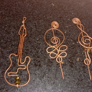 Copper Wire Jewellery Pin