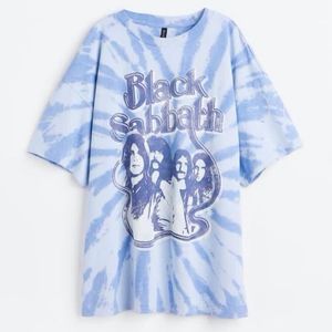 H&M Oversized Black Sabbath Tee