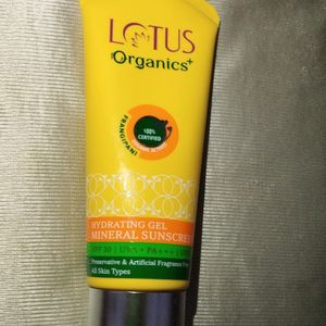 Lotus Organics Sunscreen