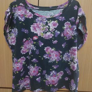 Floral Tops Stretchable