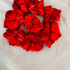 Pack Of 40 Satin Scrunchies