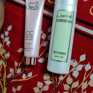 Lakme CC Cream And Cleansing Milk