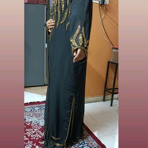 Dubai Abaya Coat Fully Embellished