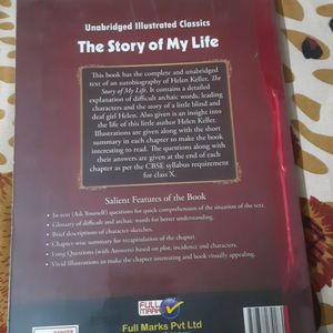 The Story Of My Life- Helen Keller (10th)