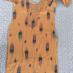 Xxl Mustard Kurta