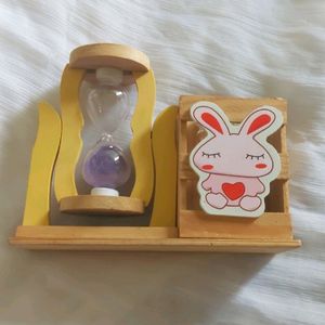 HOURGLASS PEN STAND💜💛