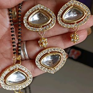 Kundan Mangalsutra Set