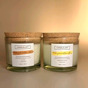 Pack Of 2 Scented Candles