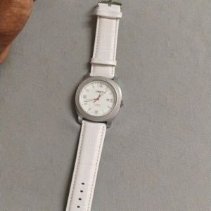 Cruiser Mens Cream White Watch