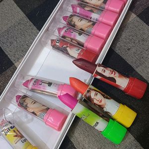 12 Lipstick With 3 Shades