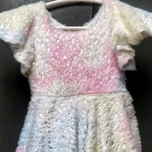 Unicorn Colour Frock & Leggins