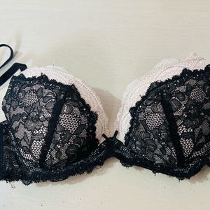 Soft paded Lace cotton bra