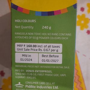 Non Toxic Colours