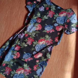 Floral Shift Dress