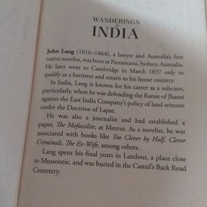 Wandering In India,What went Wrong