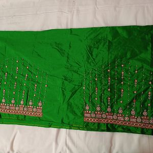 Guttapusalu Heavy Maggam Work Design Blouse Piece