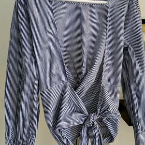 Zara Wrap Blouse