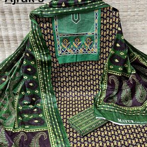 New Standard Karachi Cotton Suits Beautiful Women