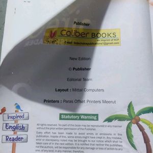 Inspired ENGLISH READER Book Class 2nd