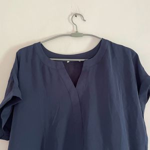 NAVY BLUE TOP