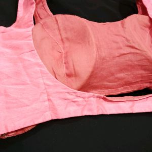 Paded Pink Blouse