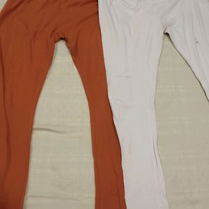 Two Sparingly Used Leggings For Home/Casual Use