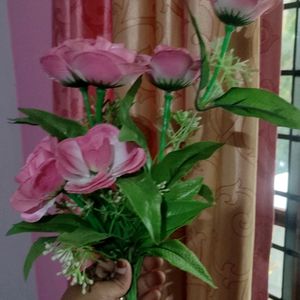 Artificial decorative Pink Colour Flowers