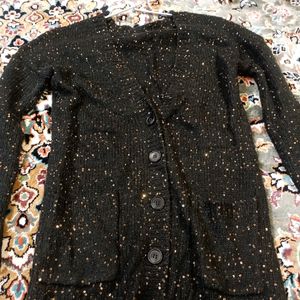 Black Cardigan Medium