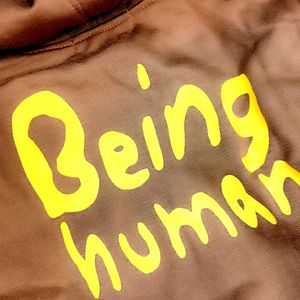 Being Human Branded Backprint Hoodie