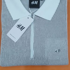 MEN'S COLLER HAFF T-SHIRT