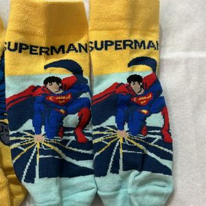 Superhero Theme Bonjour Socks