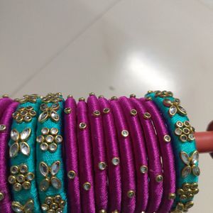 Thread Bangles Set