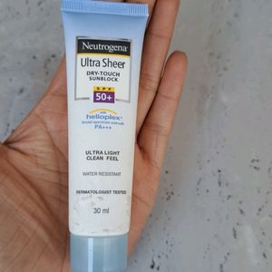 Neutrogena Ultra Sheer Dry Touch Sunblock Spf 50+