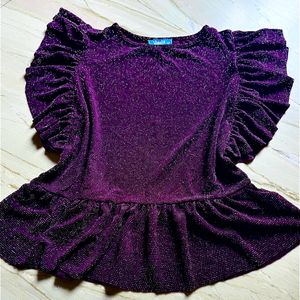 Violet Shimmery Top