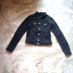 H&M Black Denim Jacket