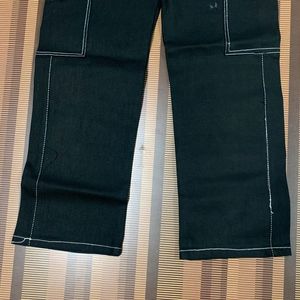 O-78 Size 28 Cargo Women Denim Jeans