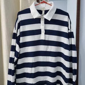 H&M Long Sleeve Polo Shirt